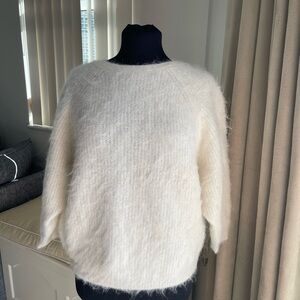 Ba&sh Alpaca Wool Twist-back Sweater